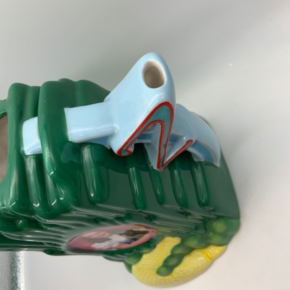VTG Wizard of Oz Emerald City Yellow Brick Road Dorothy & Toto Ceramic Teapot - Picture 7 of 16